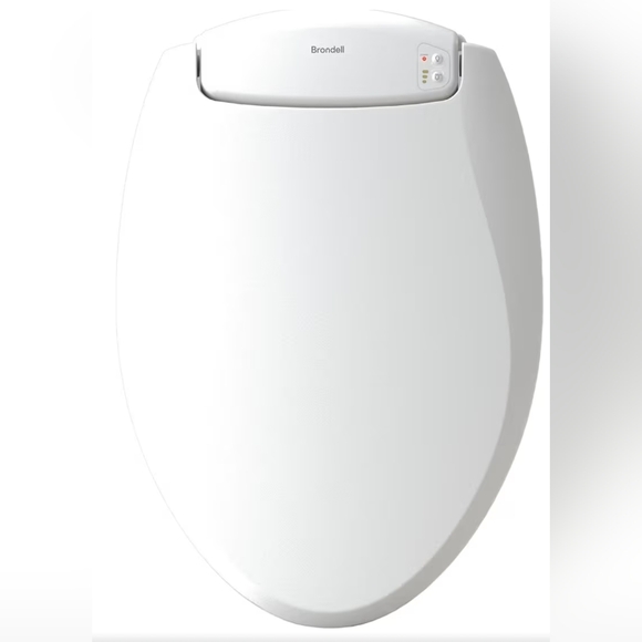 Brondell Other - Brondell L60-RW LumaWarm Heated Toilet Seat with Night Light, Round Seat